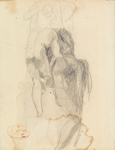 Studium kompozycji figur 48 autorstwa George Romney