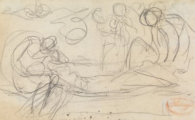 Wykres Badanie składu 50 autorstwa George Romney