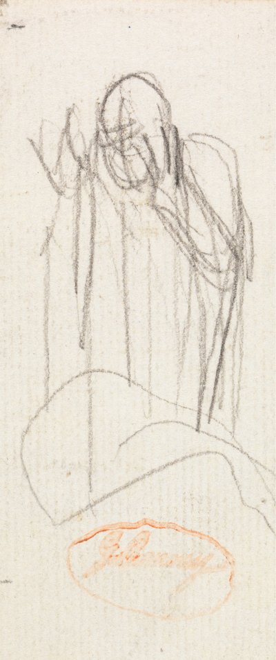 Rysunek Badanie 1 autorstwa George Romney