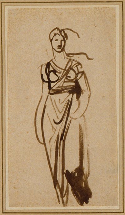 Postać kobiety autorstwa George Romney