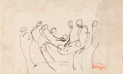 Postacie niosące inną postać autorstwa George Romney