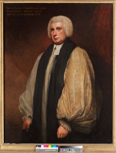 James Cornwallis (dziekan Canterbury 1775-1781) autorstwa George Romney