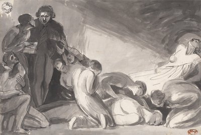 Howard z wizytą w więzieniu autorstwa George Romney