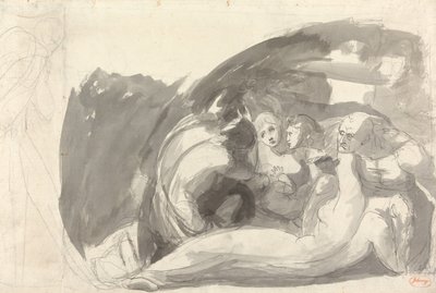 Howard odwiedza więzienie autorstwa George Romney