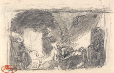 Howard odwiedza więzienie autorstwa George Romney