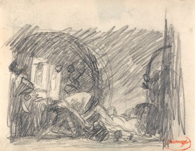 Howard odwiedza więzienie autorstwa George Romney