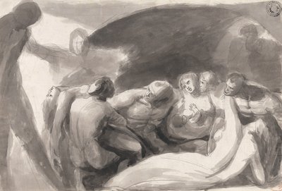 Howard odwiedza więzienie autorstwa George Romney
