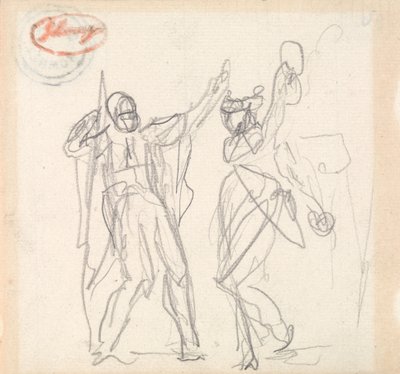 Jefta i jego córka autorstwa George Romney