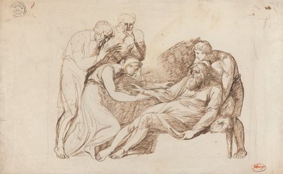 Król Lear – przebudzenie Cordelii autorstwa George Romney