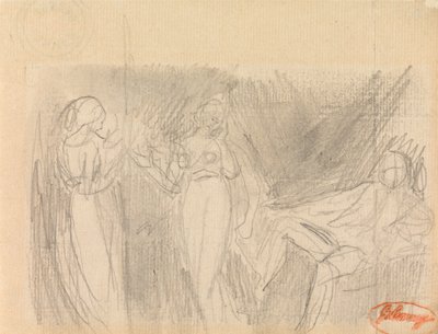 Panie w oczekiwaniu autorstwa George Romney
