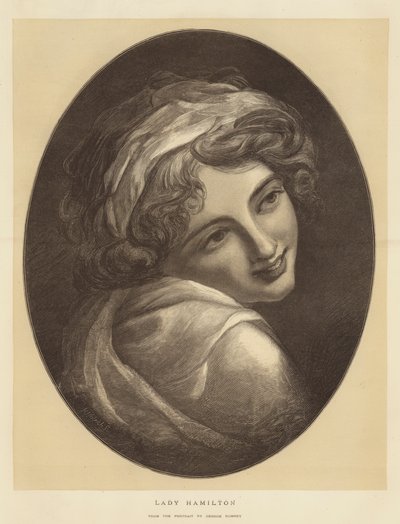Lady Hamilton autorstwa George Romney