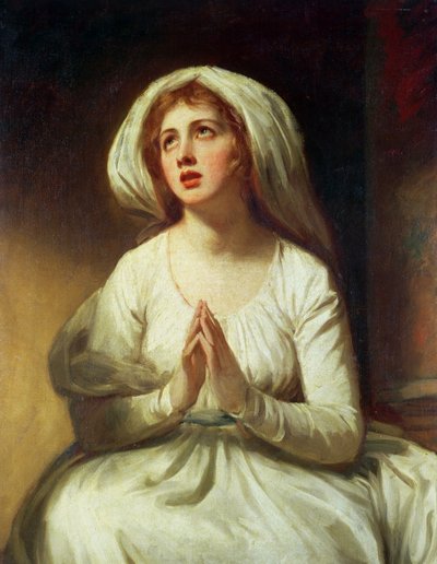 Modlitwa Lady Hamilton autorstwa George Romney