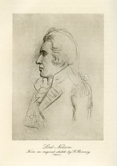 Lord Horatio Nelson autorstwa George Romney