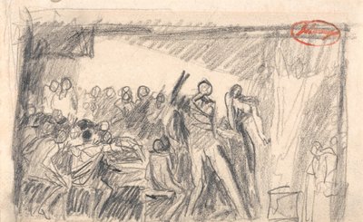 Makbet: Scena bankietowa autorstwa George Romney