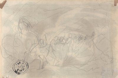 Makbet spotyka trzy czarownice autorstwa George Romney