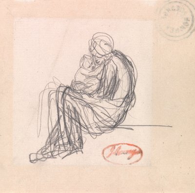 Matka i dziecko autorstwa George Romney
