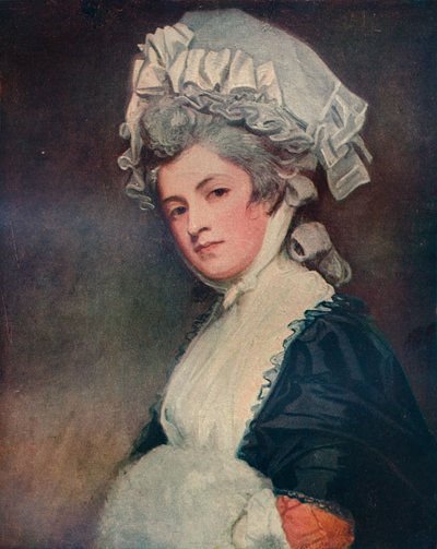 Pani Mary Robinson, 1780-1781 autorstwa George Romney