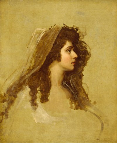 Pani Siddons, c1784 autorstwa George Romney