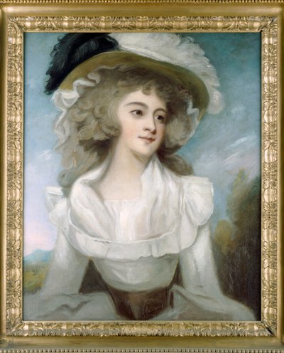 Pani Tickell (olej na płótnie) autorstwa George Romney