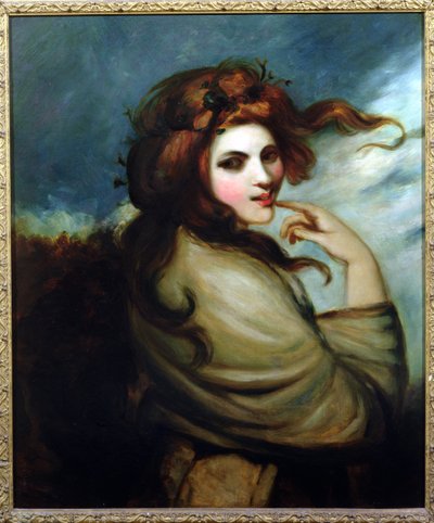Portret Emmy Hamilton (ok. 1765-1815) autorstwa George Romney