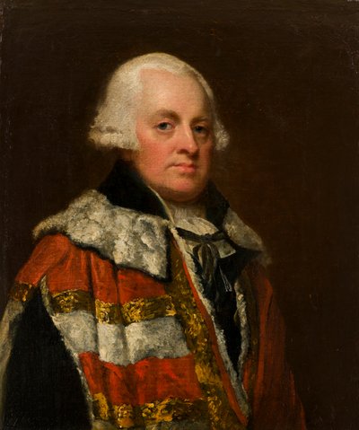 Portret Henryka 1. Lorda Bradforda, c.1765-1800 (olej na płótnie) autorstwa George Romney
