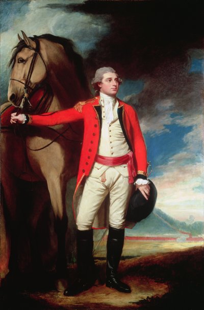 Portret majora Jamesa Hartleya autorstwa George Romney