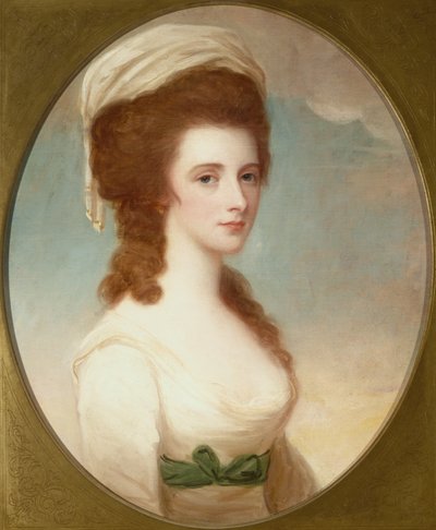 Portret panny Mariah Copley (olej) autorstwa George Romney