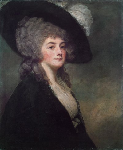 Portret pani Harrit Greer autorstwa George Romney