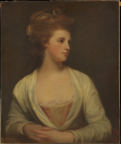 Portret kobiety, prawdopodobnie Emily Bertie Pott (zm. 1782) autorstwa George Romney