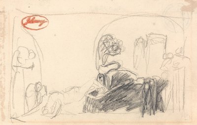 Scena więzienna autorstwa George Romney
