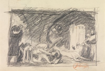Scena więzienna autorstwa George Romney