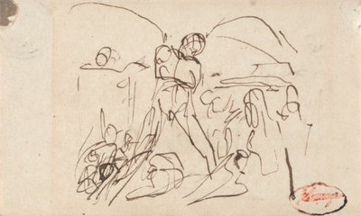 Scena więzienna autorstwa George Romney