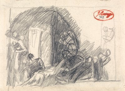 Scena w więzieniu autorstwa George Romney