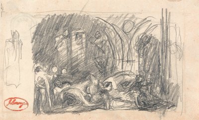 Scena w więzieniu autorstwa George Romney