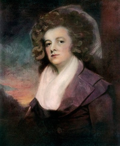 Renira De Tuyll, żona kapitana Johna Alberta Bentincka, koniec XVIII wieku 1910. autorstwa George Romney