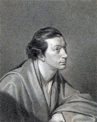 Richard Cumberland, grawerowany przez Jamesa Hopwooda autorstwa George Romney