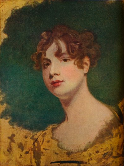 Szkic kobiecej głowy, XVIII w. autorstwa George Romney