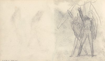 Polimento de Desenho de Caderno de Rascunhos autorstwa George Romney