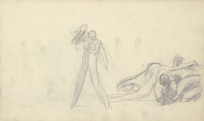 Polimento de Desenho de Caderno de Rascunhos autorstwa George Romney