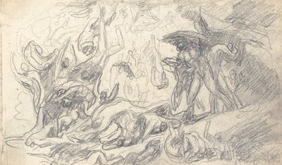 Rysunek ze szkicownika autorstwa George Romney