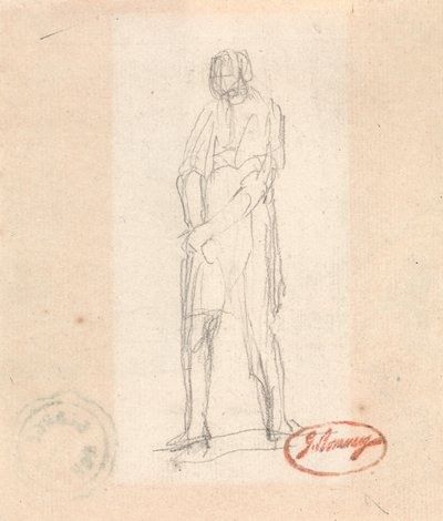 Postać stojąca autorstwa George Romney