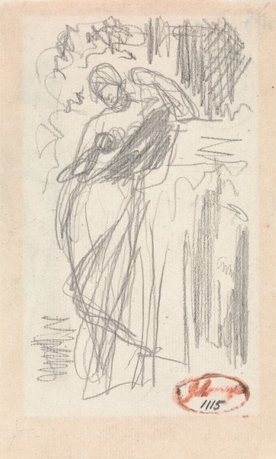Stojąca kobieta autorstwa George Romney