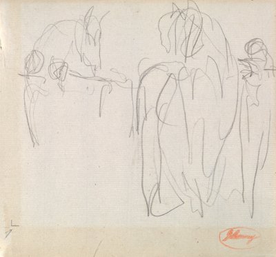 Badania koni autorstwa George Romney