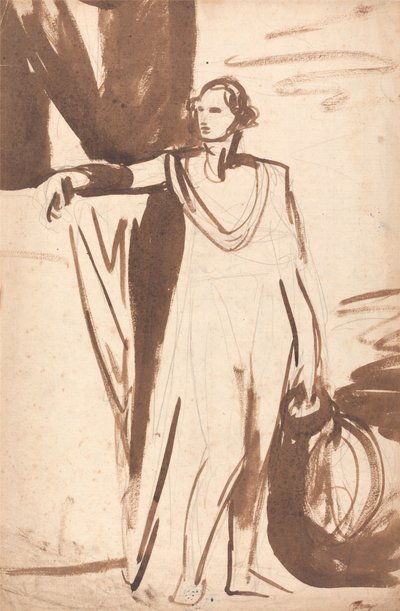 Studium do portretu George’a Spencera, czwartego księcia Marlborough autorstwa George Romney