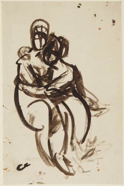 Studium do portretu sióstr Milner autorstwa George Romney
