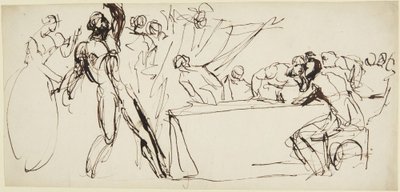 Analiza postaci ducha Banko ze sceny bankietowej w „Makbecie” autorstwa George Romney