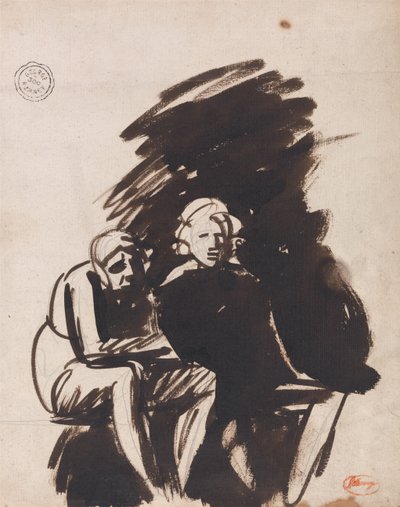 Analiza dwóch postaci autorstwa George Romney