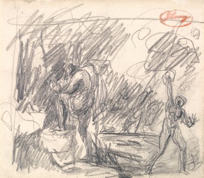 Porzucenie i uratowanie Perdity z "Opowieści zimowej" autorstwa George Romney