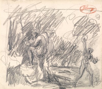 Porzucenie i uratowanie Perdity z „Opowieści zimowej” autorstwa George Romney
