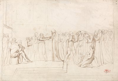 Oskarżenie Zuzanny przez starszych autorstwa George Romney